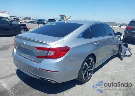 2019 Honda Accord Sport from USA, damaged, VIN 1HGCV1F39KA142156